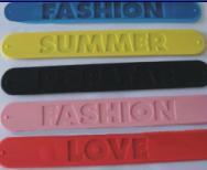Silicone FLAP Bands - Engraved